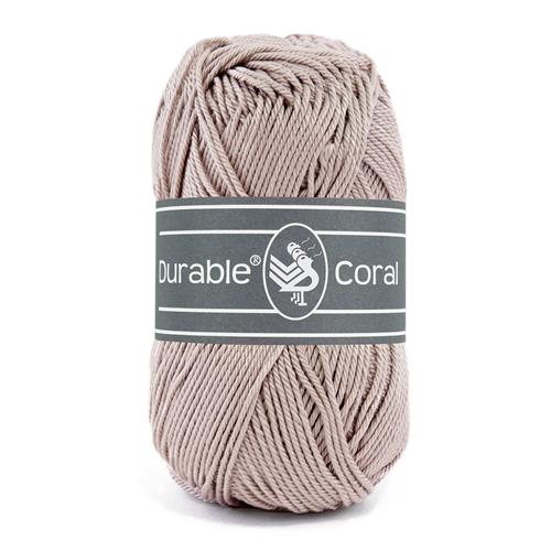 Durable Coral brei- en haakgaren 50 gram 125 meter 100 % katoen - Kleur 340