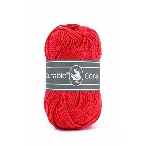 Durable Coral brei- en haakgaren 50 gram 125 meter 100 % katoen - Kleur 316