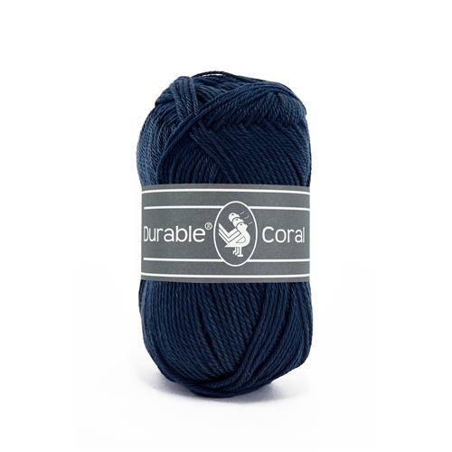 Durable Coral brei- en haakgaren 50 gram 125 meter 100 % katoen - Kleur 321