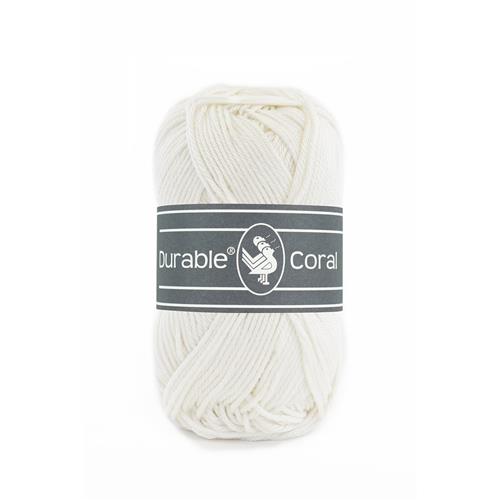 Durable Coral brei- en haakgaren 50 gram 125 meter 100 % katoen - Kleur 326