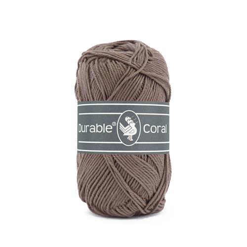 Durable Coral brei- en haakgaren 50 gram 125 meter 100 % katoen - Kleur 343