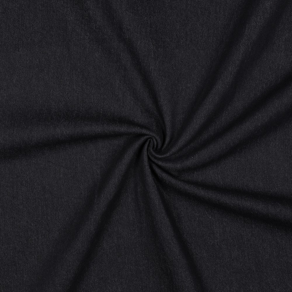 DENIM STRETCH 11OZ RECYCLED BLACK BLUE WASHED