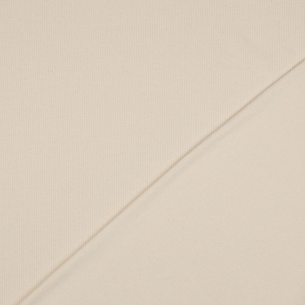 RIB JERSEY - NATURAL