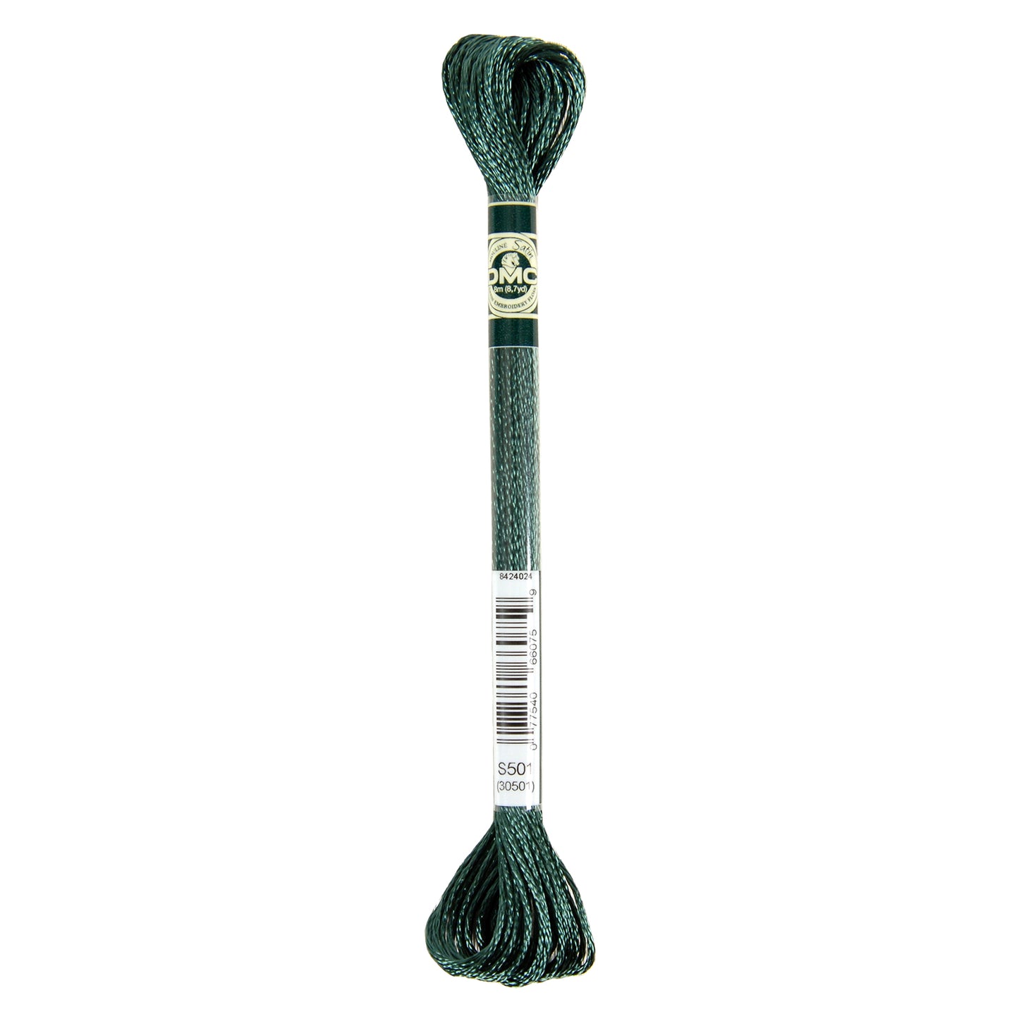 DMC Mouliné Satin splijtbaar borduurgaren 6 draads 8 meter - Kleur S501