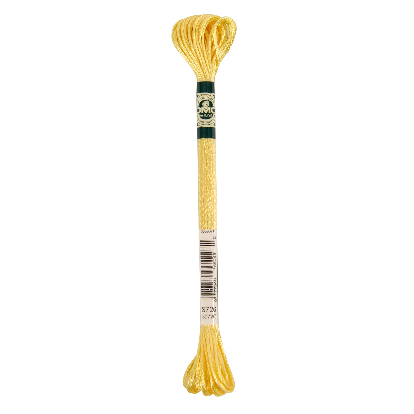 DMC Mouliné Satin splijtbaar borduurgaren 6 draads 8 meter - Kleur S726