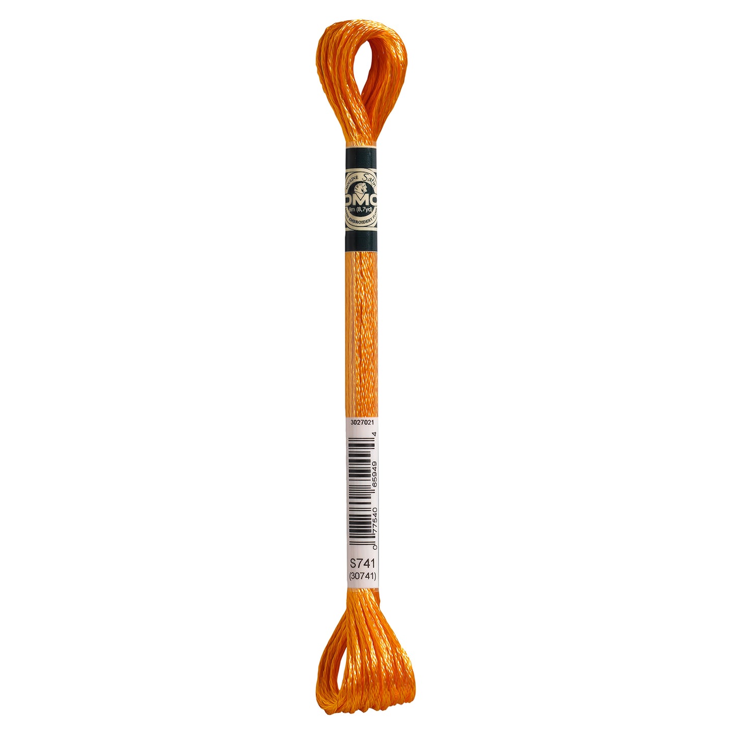 DMC Mouliné Satin splijtbaar borduurgaren 6 draads 8 meter - Kleur S741
