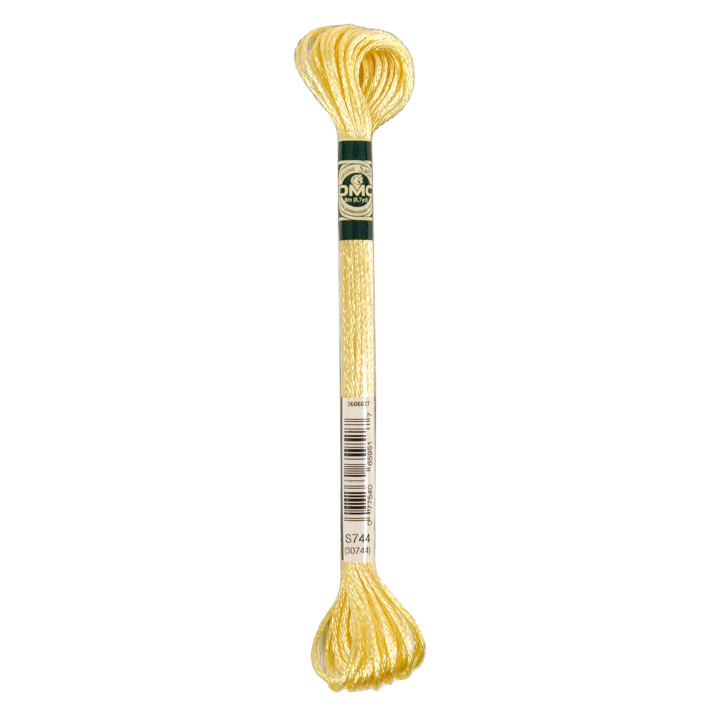 DMC Mouliné Satin splijtbaar borduurgaren 6 draads 8 meter - Kleur S744