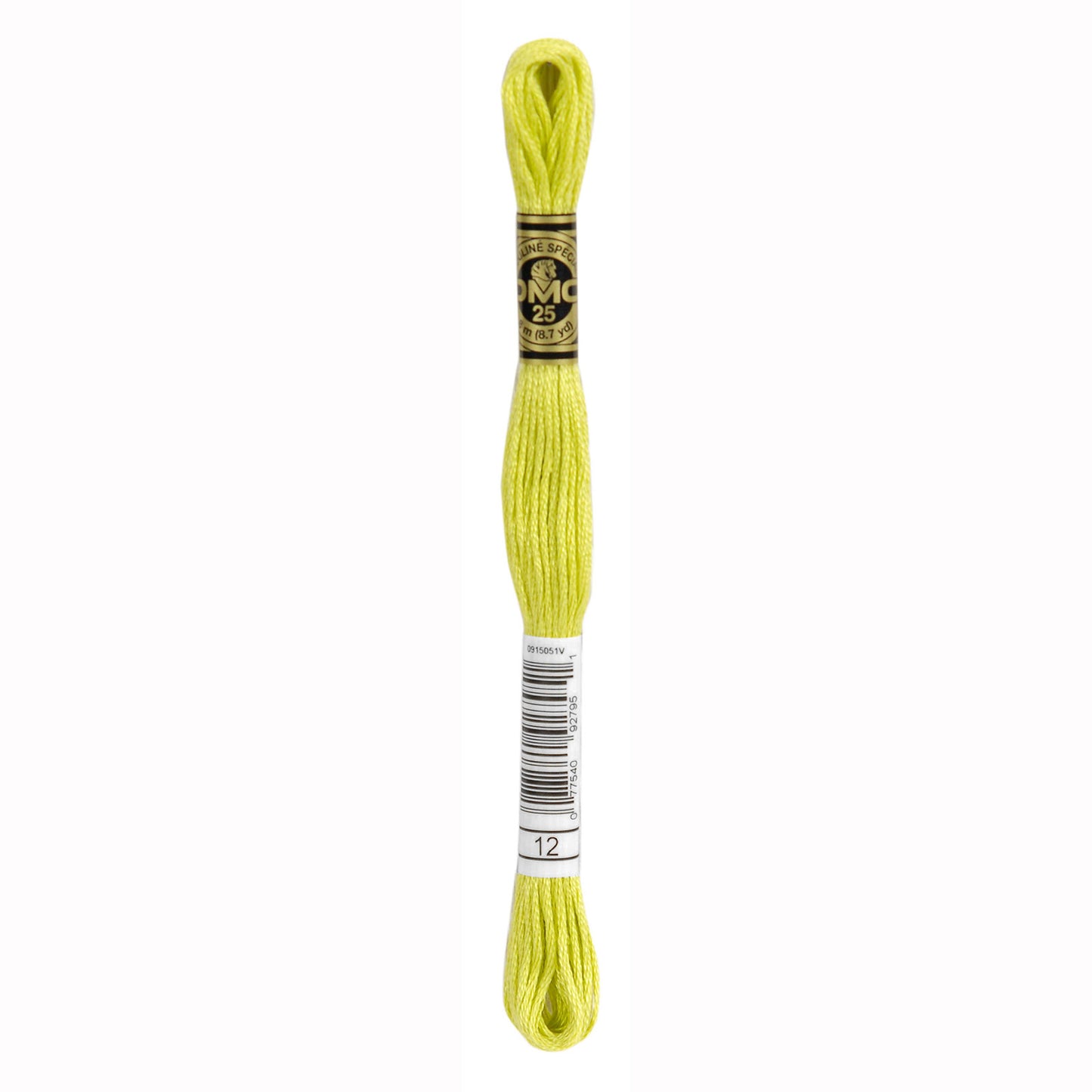 DMC Mouliné splijtzijde borduurgaren 6 draads 8 meter - Kleur 12