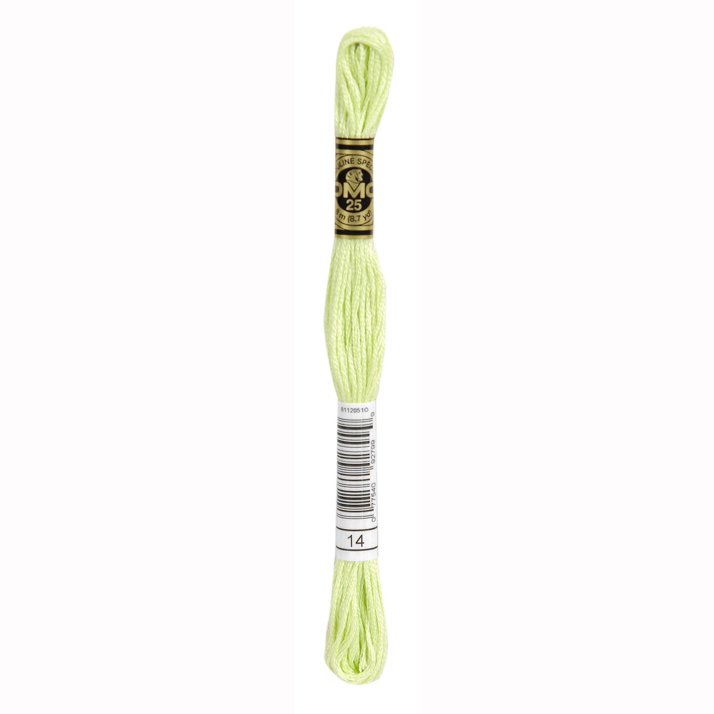 DMC Mouliné splijtzijde borduurgaren 6 draads 8 meter - Kleur 14