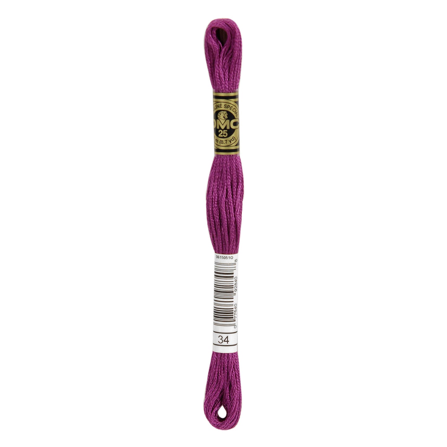 DMC Mouliné splijtzijde borduurgaren 6 draads 8 meter - Kleur 34