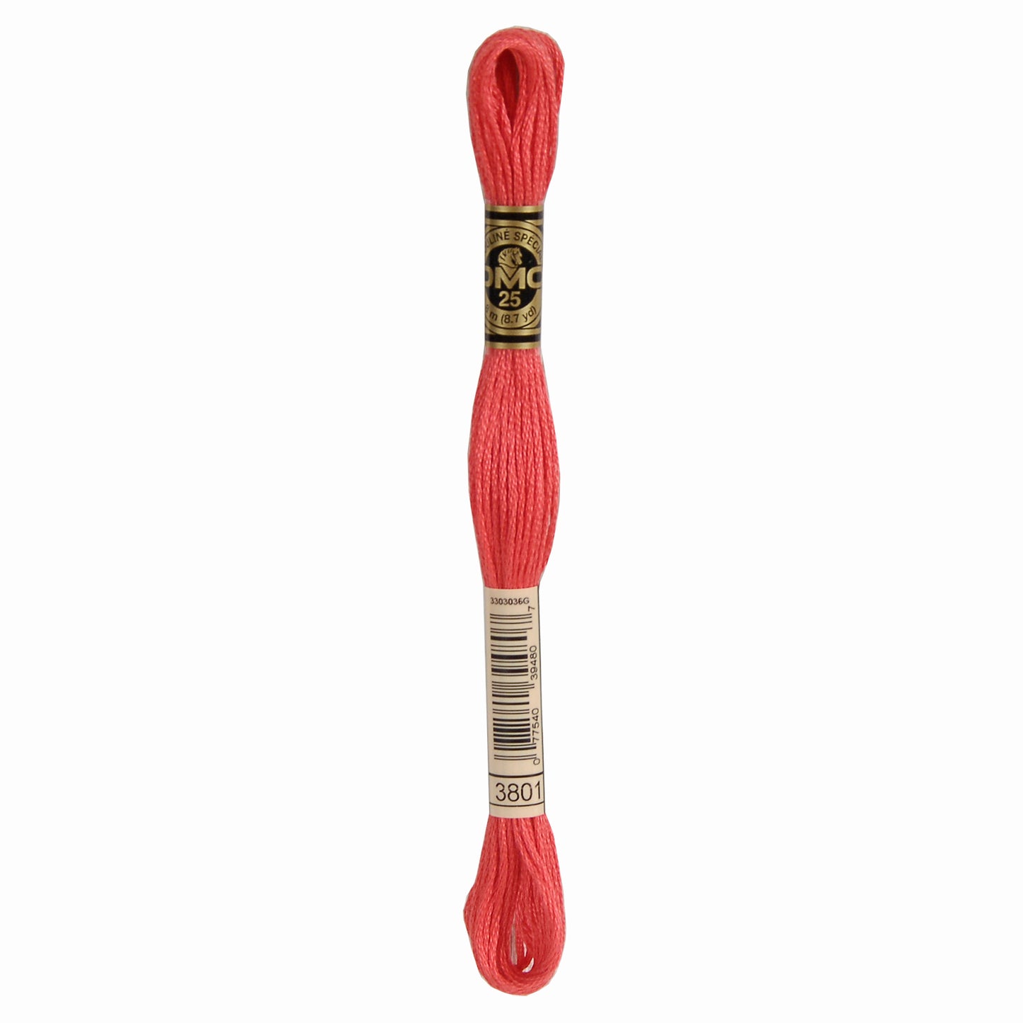 DMC Mouliné splijtzijde borduurgaren 6 draads 8 meter - Kleur 3801