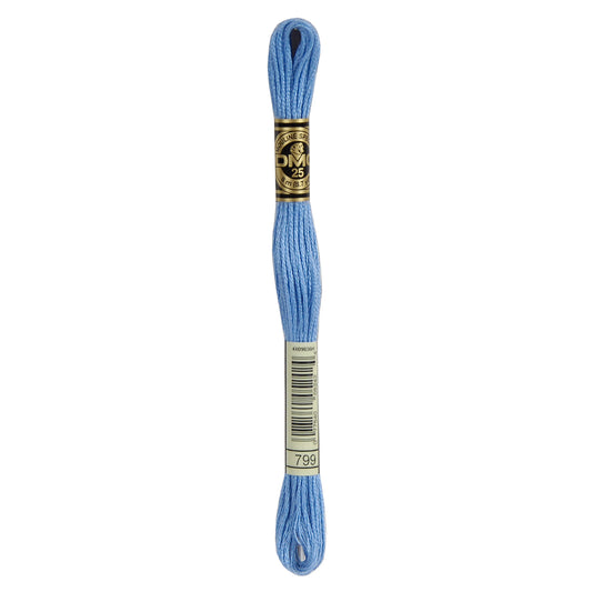 DMC Mouliné splijtzijde borduurgaren 6 draads 8 meter - Kleur 799