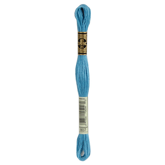 DMC Mouliné splijtzijde borduurgaren 6 draads 8 meter - Kleur 807