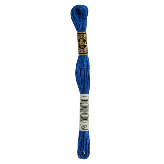 DMC Mouliné splijtzijde borduurgaren 6 draads 8 meter - Kleur 824