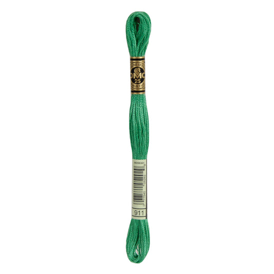 DMC Mouliné splijtzijde borduurgaren 6 draads 8 meter - Kleur 911