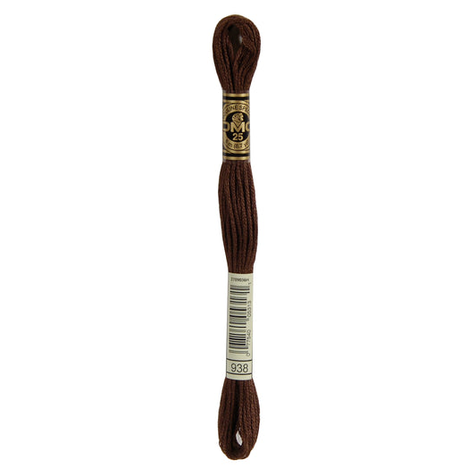DMC Mouliné splijtzijde borduurgaren 6 draads 8 meter - Kleur 938