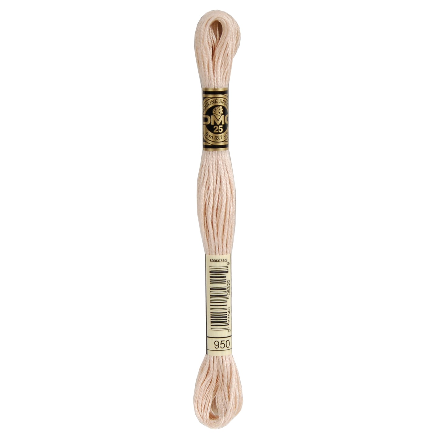 DMC Mouliné splijtzijde borduurgaren 6 draads 8 meter - Kleur 950