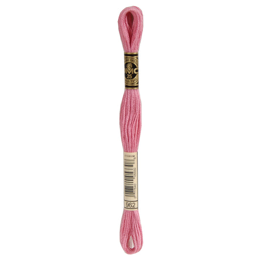 DMC Mouliné splijtzijde borduurgaren 6 draads 8 meter - Kleur 962