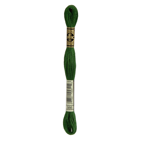 DMC Mouliné splijtzijde borduurgaren 6 draads 8 meter - Kleur 986
