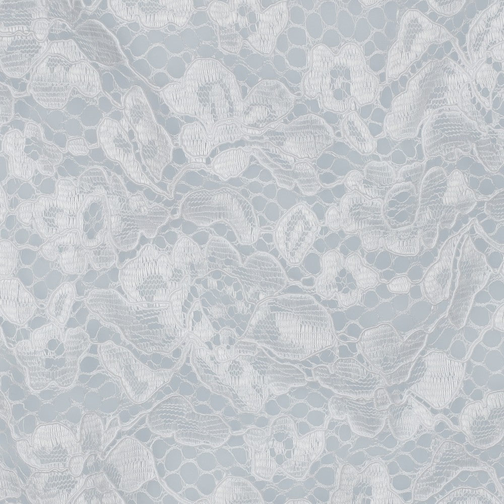 LACE TWO-SIDE SCALLOP - WHITE