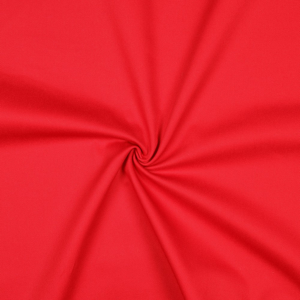 COTTON TWILL RED