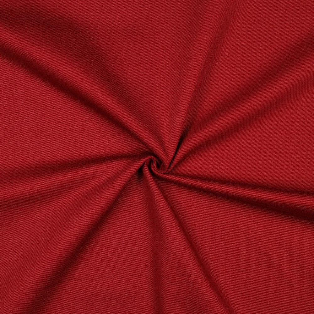 COTTON TWILL BORDEAUX