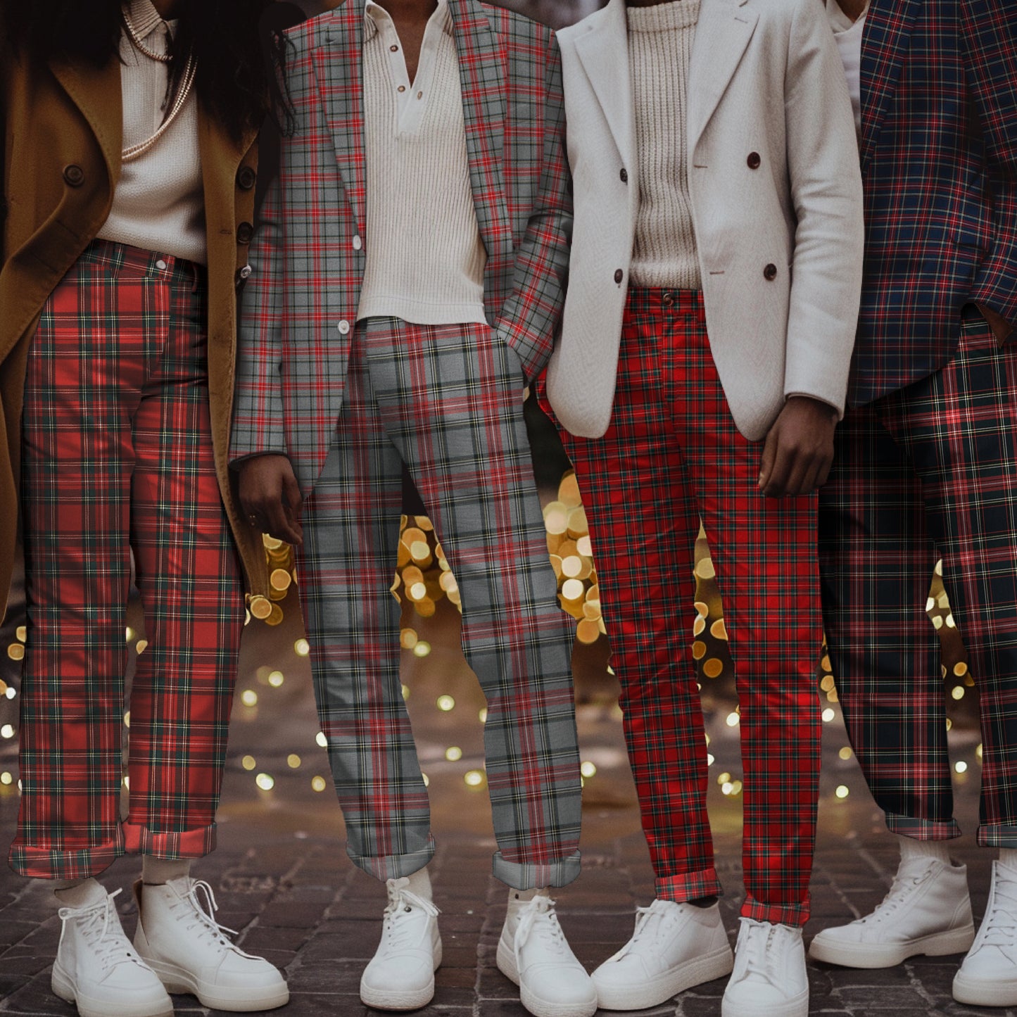 SCOTTISH CHECK RED