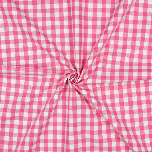 CHECKS - FUCHSIA