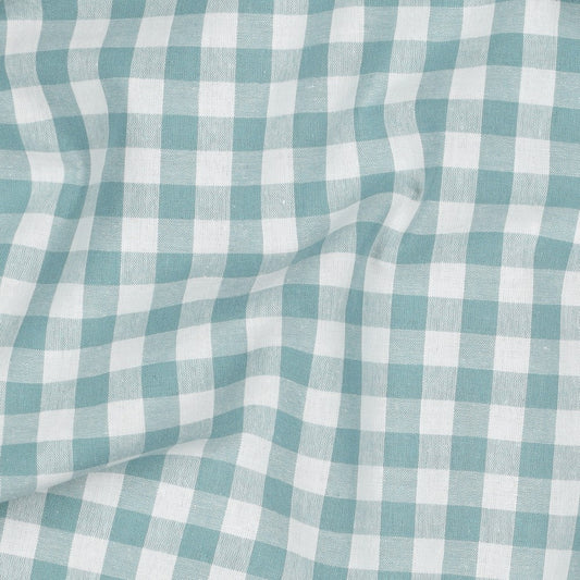 CHECKS - TEAL