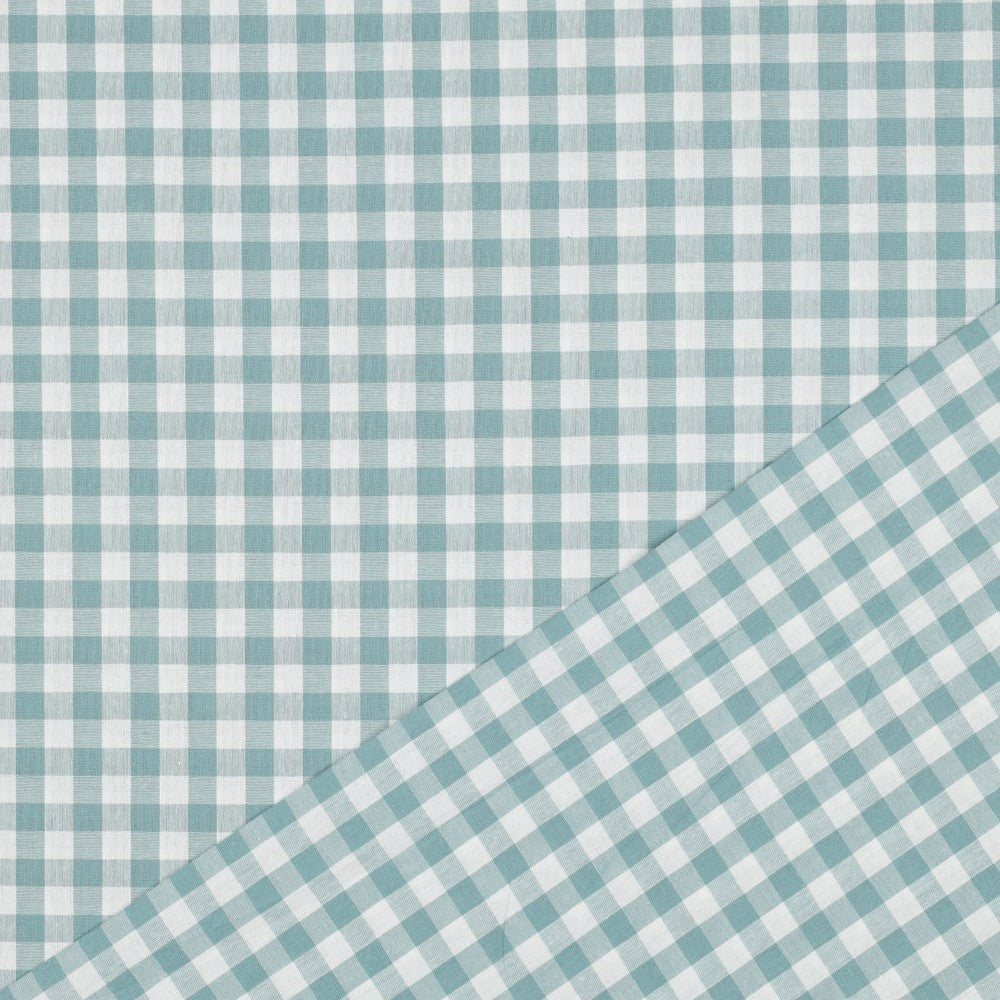 CHECKS - TEAL