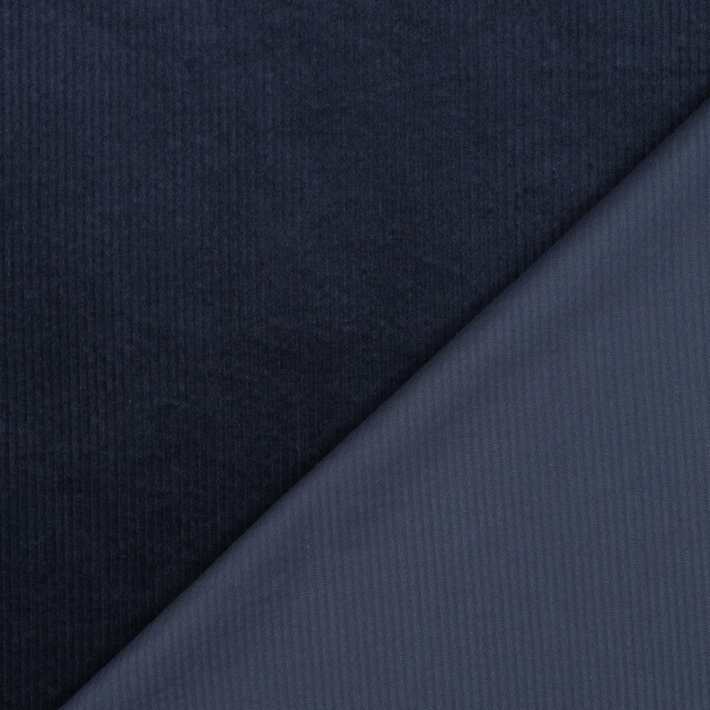 CORDUROY WASHED 6W STRETCH NAVY