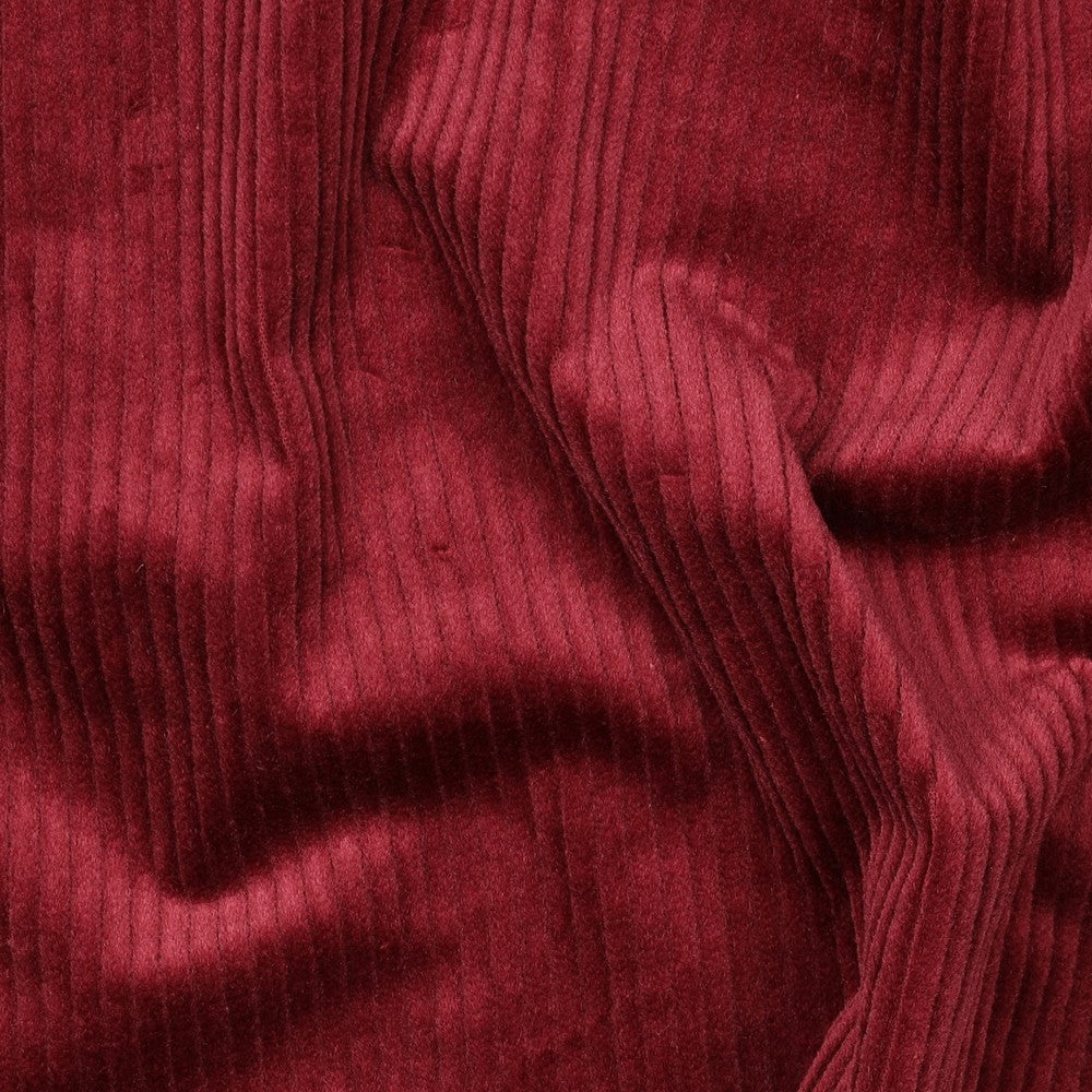 CORDUROY WASHED 6W STRETCH BORDEAUX RED