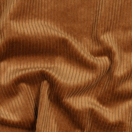 CORDUROY WASHED 6W STRETCH COGNAC