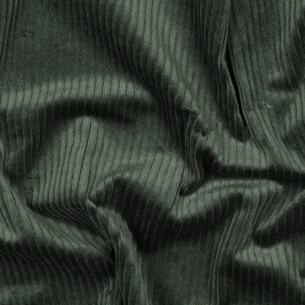 CORDUROY WASHED 6W STRETCH DARK GREEN