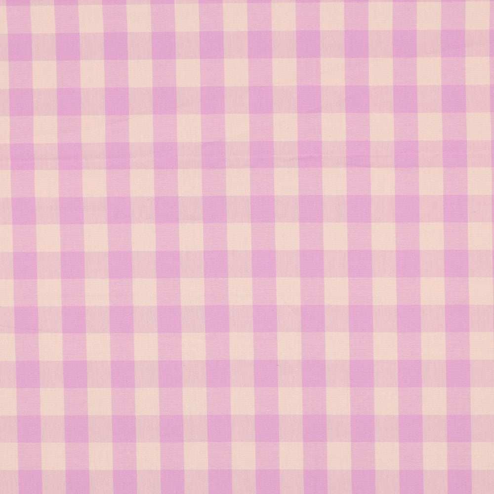 COTTON YARN DYED CHECKS - ORANGE