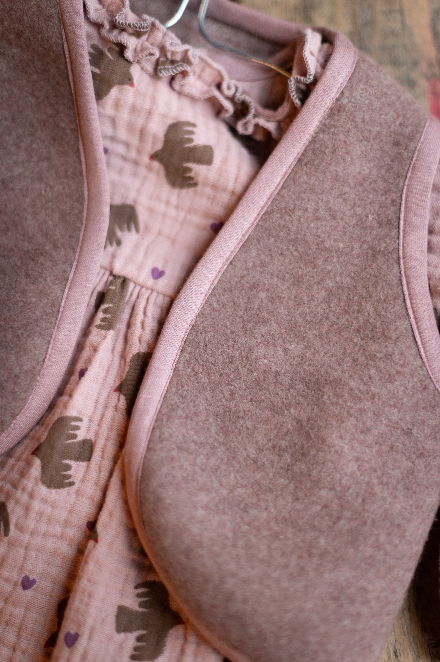 MERINO WOOL FLEECE ECRU