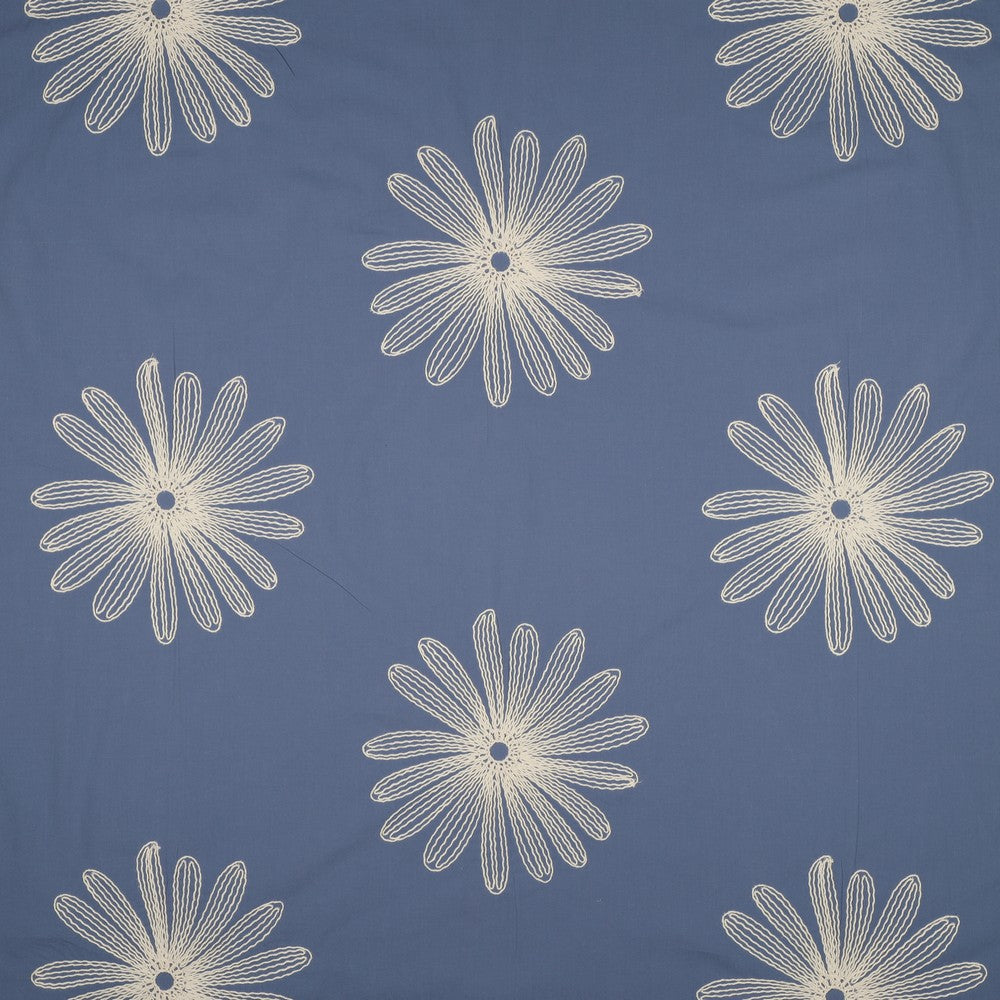 COTTON EMBROIDERY FLOWERS