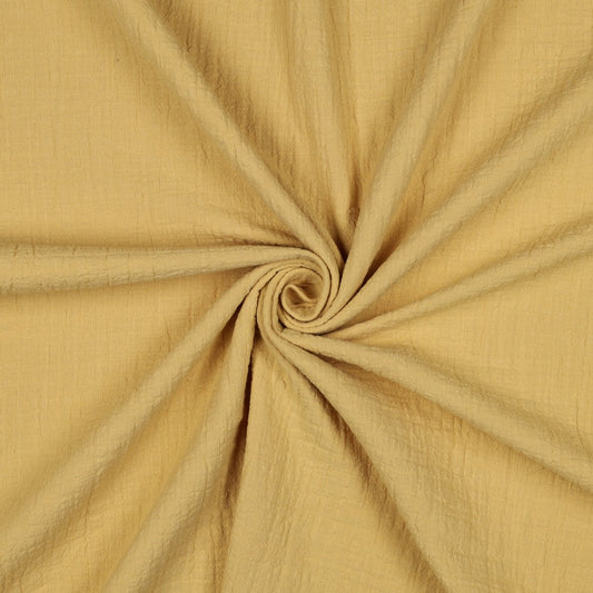 DOUBLE GAUZE SLUB YELLOW