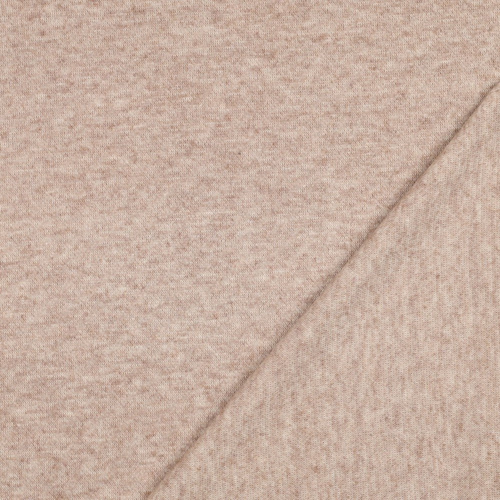 KNITTED MELANGE CINNAMON MELANGE