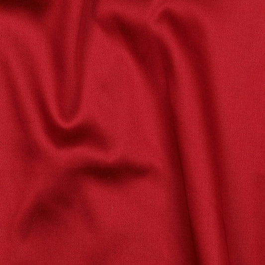 COTTON SATIN BORDEAUX