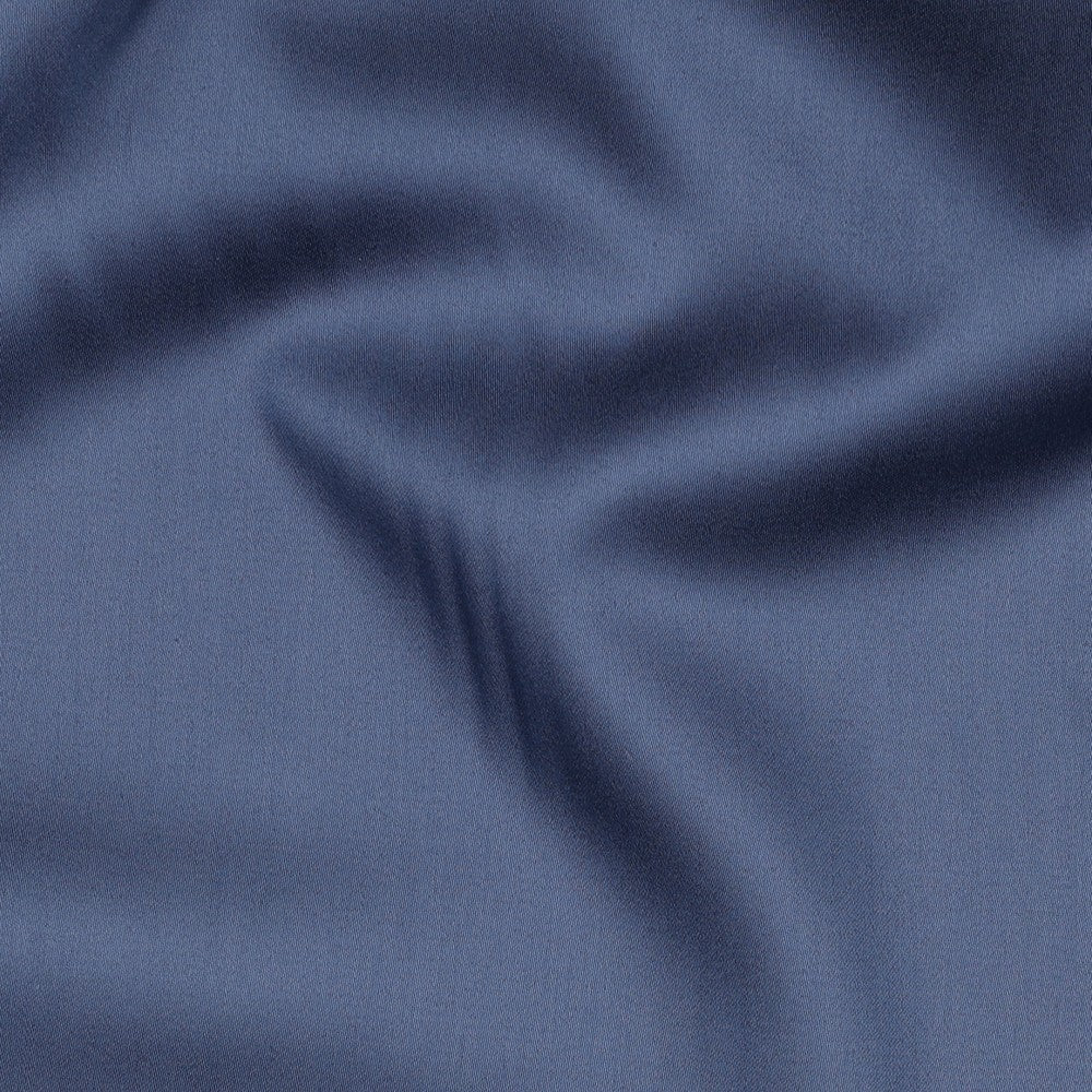 COTTON SATIN MIDNIGHT BLUE