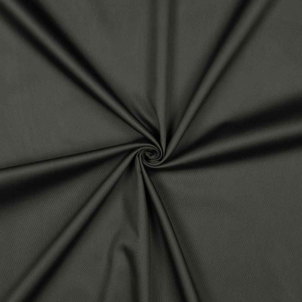 COTTON SATIN ARMY GREEN