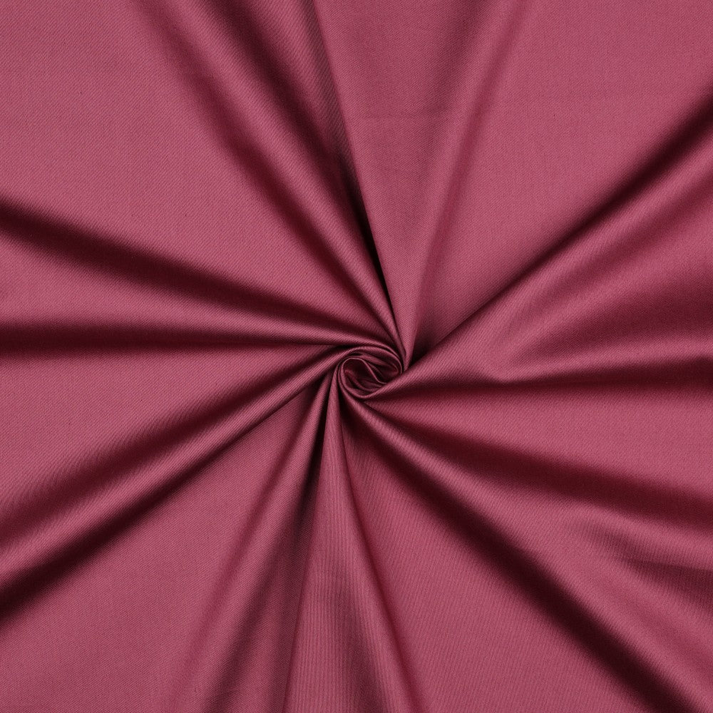 COTTON SATIN BURGUNDY