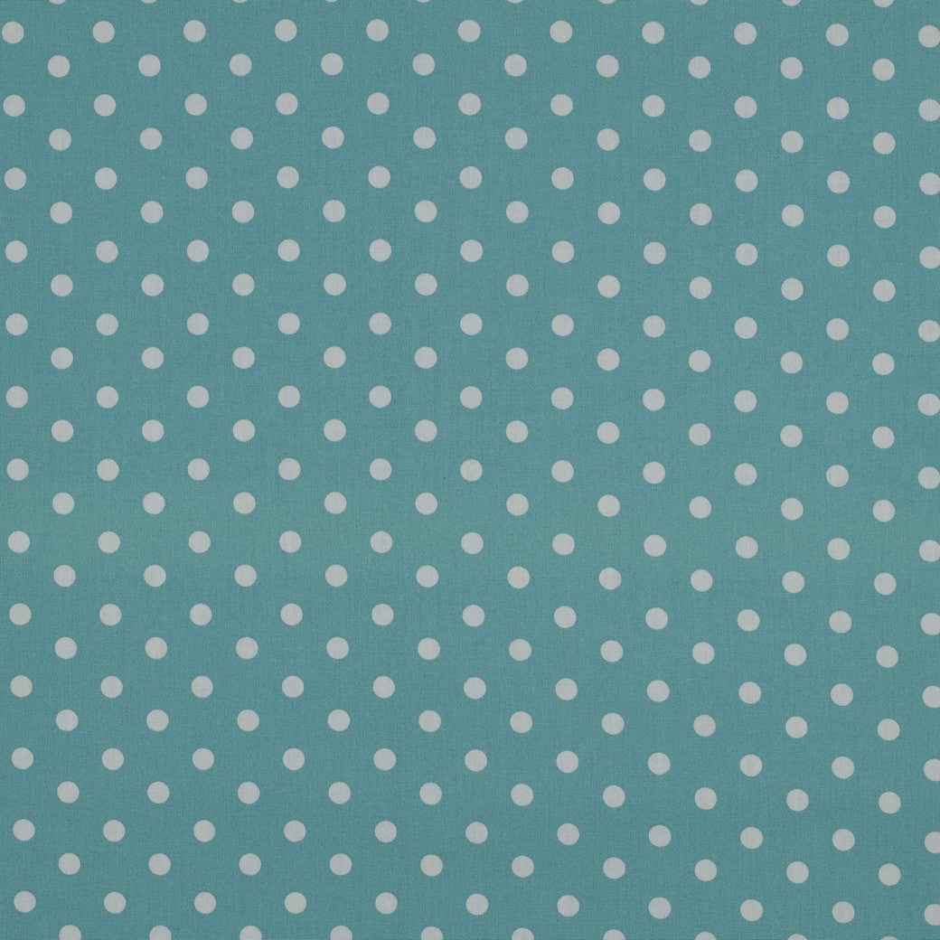 POPLIN DOTS - OLD GREEN
