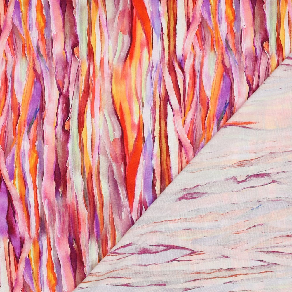 RADIANCE DIGITAL ABSTRACT STRIPES PINK