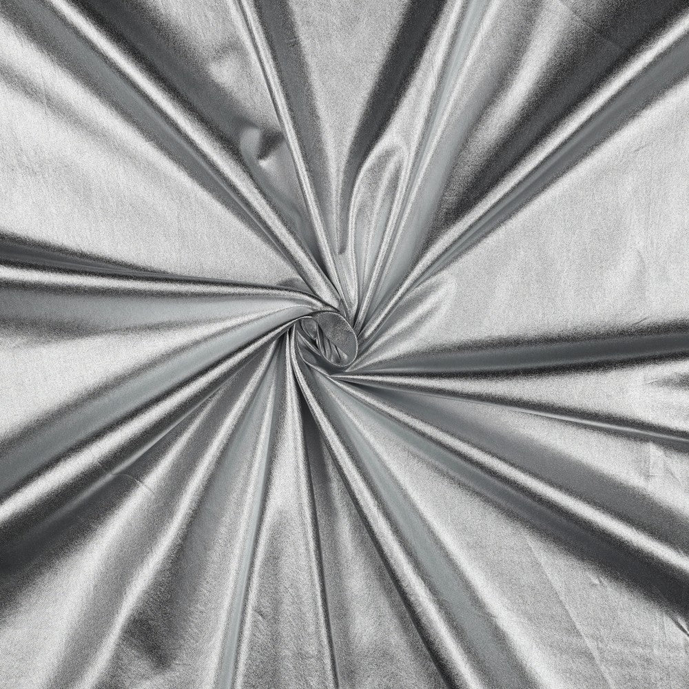 COTTON METALLIC FOIL - SILVER