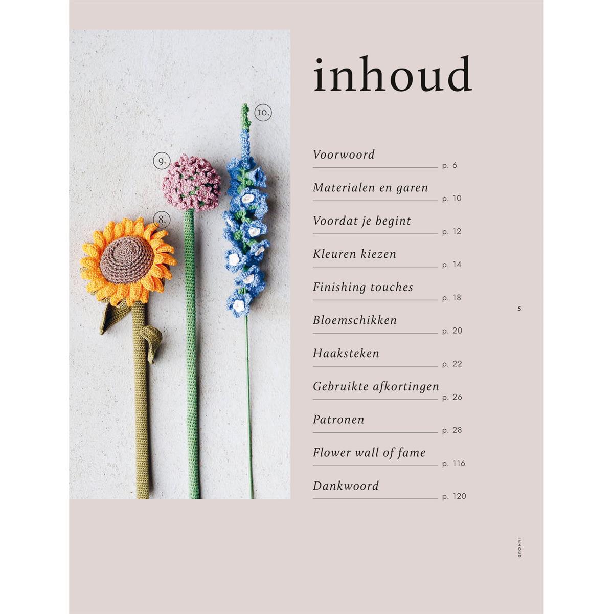 Bloemen haken á la Sascha