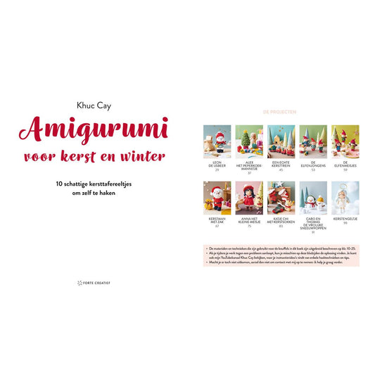Amigurumi voor kerst en winter