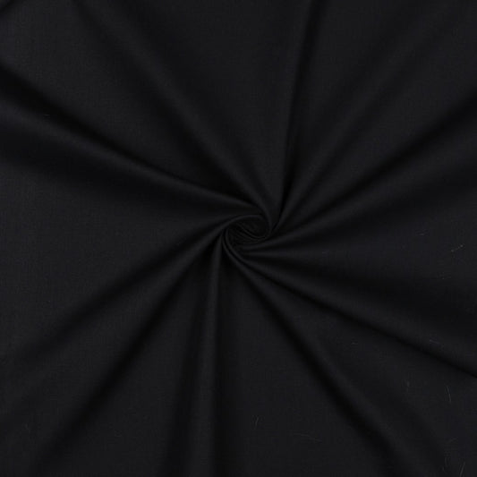 COTTON POPLIN BLACK
