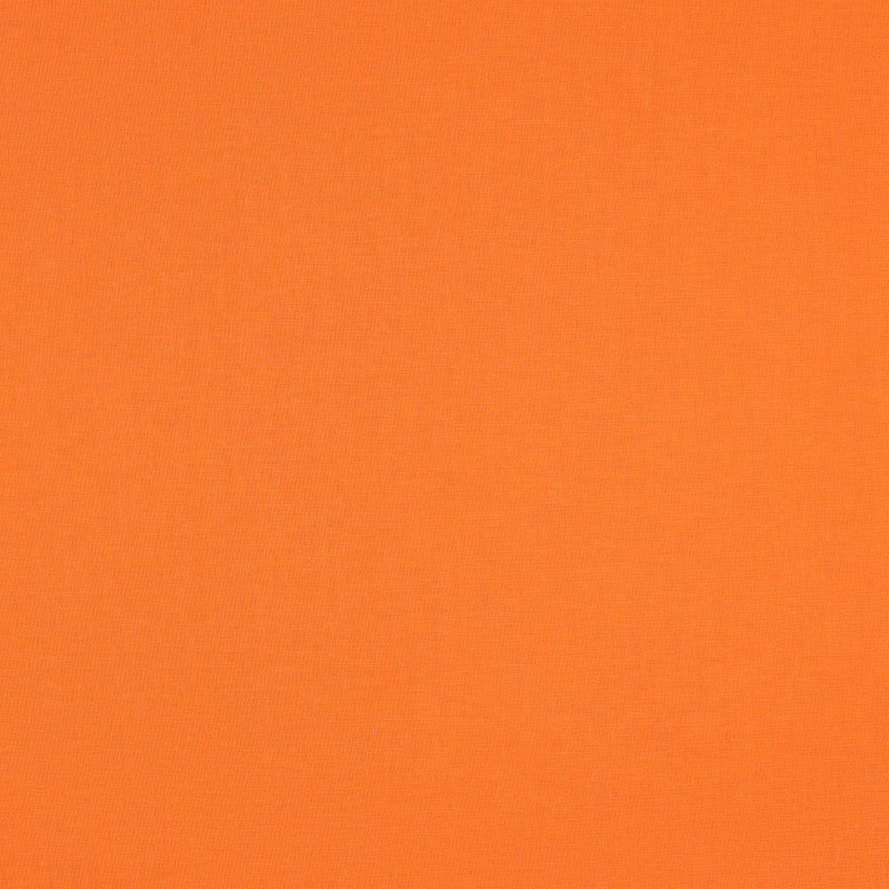 COTTON POPLIN - TANGERINE